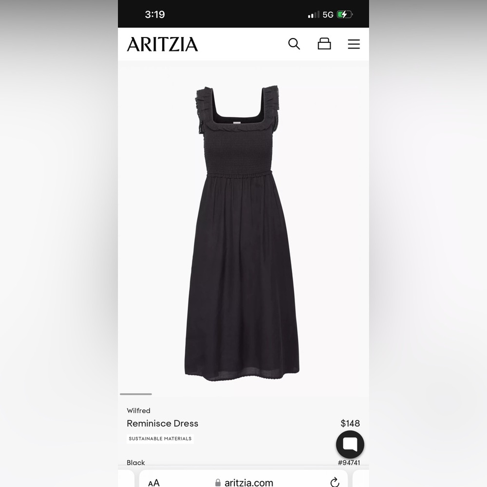 WILFRED DRESS!NWT